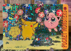Pikachu Jigglypuff 1110 Vintage Vending Sticker! Pokemon Read Description - Image 1