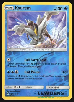 Kyurem - 50/214 - Reverse Holo Holo Rare - Unbroken Bonds - Pokemon Card - Image 1