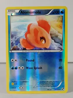 Alomomola - Reverse Holo - Black & White - POKEMON - 38/114 NM -X - Image 1