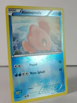 Alomomola - Reverse Holo - Black & White - POKEMON - 38/114 NM -X - Image 2