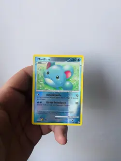Marill 88/130 Reverse Holo Diamond & Pearl Base Set Pokemon - Image 1