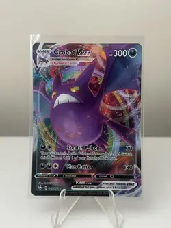 Crobat VMAX 045/072 Shining Fates Ultra Rare Pokemon Card - Image 1