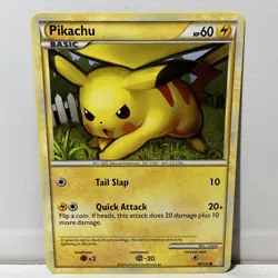 Pokemon TCG - Pikachu Heartgold & Soulsilver 78/123 Regular LP / NM - Image 2