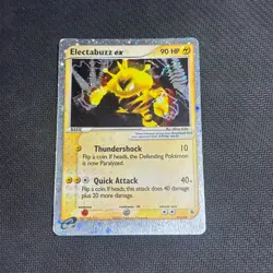 Pokemon TCG Electabuzz EX Ruby & Sapphire 97/109 holo ultra rare 2003 MP - Image 1