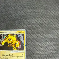 Pokemon TCG Electabuzz EX Ruby & Sapphire 97/109 holo ultra rare 2003 MP - Image 2