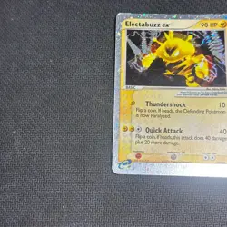 Pokemon TCG Electabuzz EX Ruby & Sapphire 97/109 holo ultra rare 2003 MP - Image 4