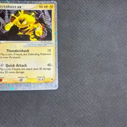 Pokemon TCG Electabuzz EX Ruby & Sapphire 97/109 holo ultra rare 2003 MP - Image 5