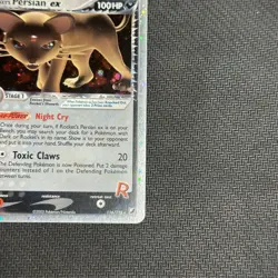 Rocket's Persian ex 116/115 Unseen Forces Holo Rare Pokemon TCG Nintendo LP - Image 5