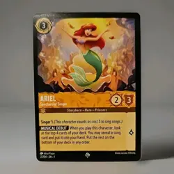 Ariel - Spectacular Singer | Disney Lorcana The First Chapter | 2/204 | NM - Image 1