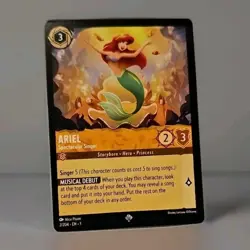 Ariel - Spectacular Singer | Disney Lorcana The First Chapter | 2/204 | NM - Image 4