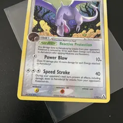 Aerodactyl 1/92 EX Legend Maker Holo Rare Pokemon Trading Card Nice Condition - Image 4