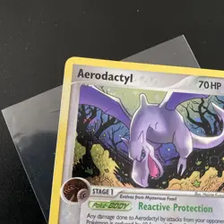 Aerodactyl 1/92 EX Legend Maker Holo Rare Pokemon Trading Card Nice Condition - Image 5