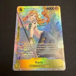 Nami EB03-053 SR Heroines Edition one piece Card English - Image 1