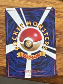 Koga's Weezing Gym Challenge Japanese Pokemon Card Pocket Monster - NM - Image 2