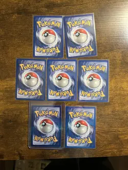 Pokemon Cards Lot of 7 cards 2 shadowless 5 first edition all LP+ - Image 2