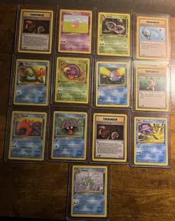 Pokemon TCG 12 FIRST EDITION Fossil card lot - Image 1