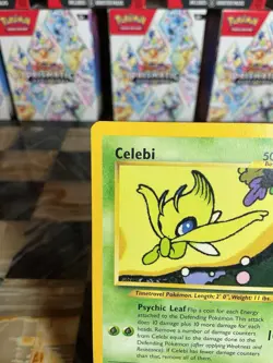 Pokemon TCG Celebi Neo Revelation Card 16/64 Regular Rare - Image 2