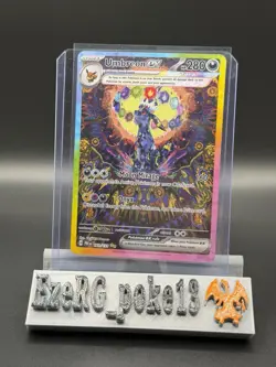 Umbreon EX 161/131 SV Prismatic Evolutions Holo Card NM Condition, English - Image 1