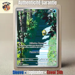 ✅ Carte Pokemon FR psykokwak 175/165 Booster 151 EV 3.5 Authentique avec Sleeve - Image 1