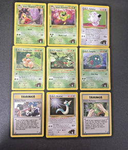Erika's Pokemon TCG Gym Heroes Card Lot Vintage Cards - LP/Excellent - Image 2