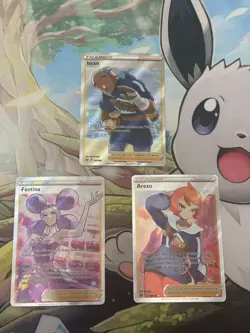 Pokemon TCG Lost Origin Trainer Set Arezu, Iscan, Fantina - Image 1