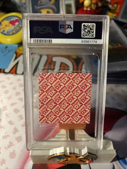 1998 Pokemon Amada Super DX Sticker Charizard #D42 PSA 9 - Image 3