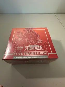 Pokemon Sword & Shield - Battle Styles Elite Trainer Box (Red) ETB New, sealed - Image 1