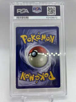 1999 Pokemon Fossil Zubat 57/62 PSA 8 NM-MT - Image 2
