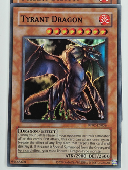 Yu Gi Oh - RP02-EN056 Tyrant Dragon - Super Rare - Image 1