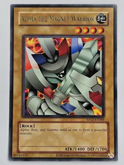 Yu Gi Oh - RP02-EN089 Alpha The Magnet Warrior - Rare - Image 1