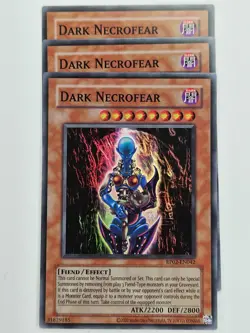 Yu Gi Oh - 3x RP02-EN042 Dark Necrofear - Super Rare - Image 1
