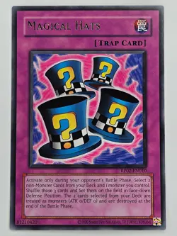 Yu Gi Oh - RP02-EN010 Magical Hats - Rare - Image 1