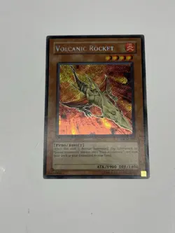 YuGiOh GX TCG Force of the Breaker Secret Rare Volcanic Rocket 1edition - Image 2