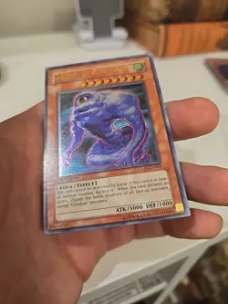 Yugioh Cloudian Eye of The Typhoon GLAS-EN005 1st Edition Ultimate Rare VLP - Image 2