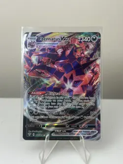 Eternatus VMAX 117/189 Darkness Ablaze Ultra Rare Holo Pokemon TCG Card NM - Image 1