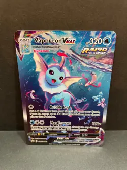 Vaporeon VMAX SWSH182 SWSH: Sword & Shield Promo Cards Holo - Image 1