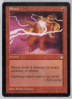1x Shock - Stronghold - Light Play - Image 1