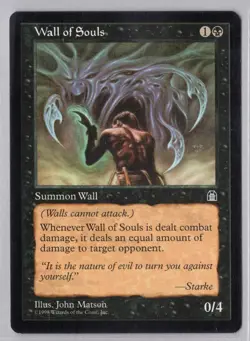 1x Wall of Souls - Stronghold - Near Mint - Image 1