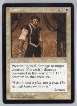 2x Temper - Stronghold - Light Play - Image 1