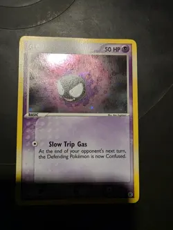 Pokemon TCG Gastly Card 63/112 FireRed & LeafGreen Reverse Holo - Image 2