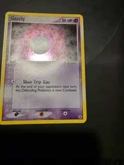 Pokemon TCG Gastly Card 63/112 FireRed & LeafGreen Reverse Holo - Image 3