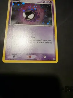 Pokemon TCG Gastly Card 63/112 FireRed & LeafGreen Reverse Holo - Image 4