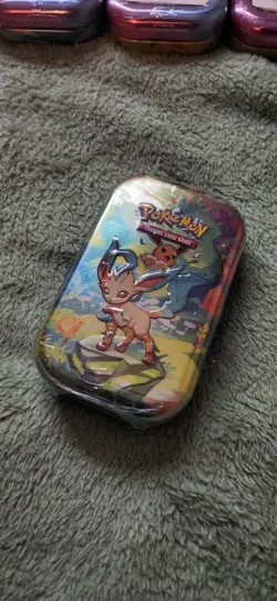 Pokemon TCG Prismatic Evolutions Full Set of 8 Sealed Mini Tins - Image 3