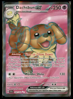 Dachsbun ex - Pokemon SV07: Stellar Crown 160/142 - Image 1
