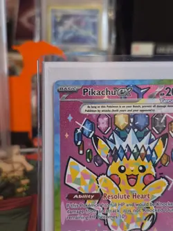 Pikachu ex - 277/217 - Ascended Heroes Near Mint Pokemon TCG - Image 2