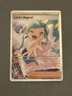 Pokemon TCG Lisia's Appeal 246/191 SIR - Surging Sparks - Mint Condition! - Image 3