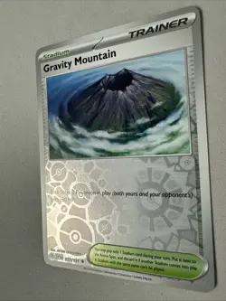 Pokemon TCG * SV Surging Sparks * 177/191 Gravity Mountain U * REVERSE HOLO * NM - Image 2