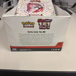 Pokemon Scarlet & Violet EMPTY 151 Booster Bundle Display BOX ONLY - Image 3