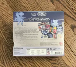 Pokemon Chilling Reign Center Elite Trainer Box G1N - Image 2