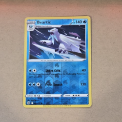 2022 Pokemon Brilliant Stars #43 Beartic Rev Holo NM to Mint Condition - Image 1